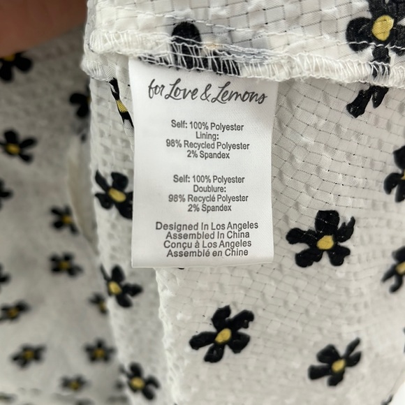 For Love & Lemons Brenda Midi Dress in Ivory Size M - Picture 7 of 7